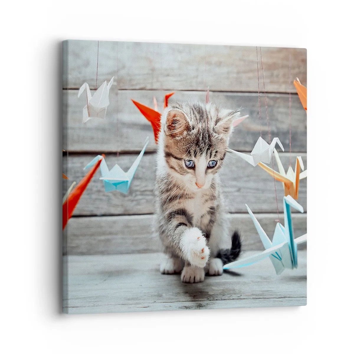 Quadro em tela - Primeira lição - 30x30 cm