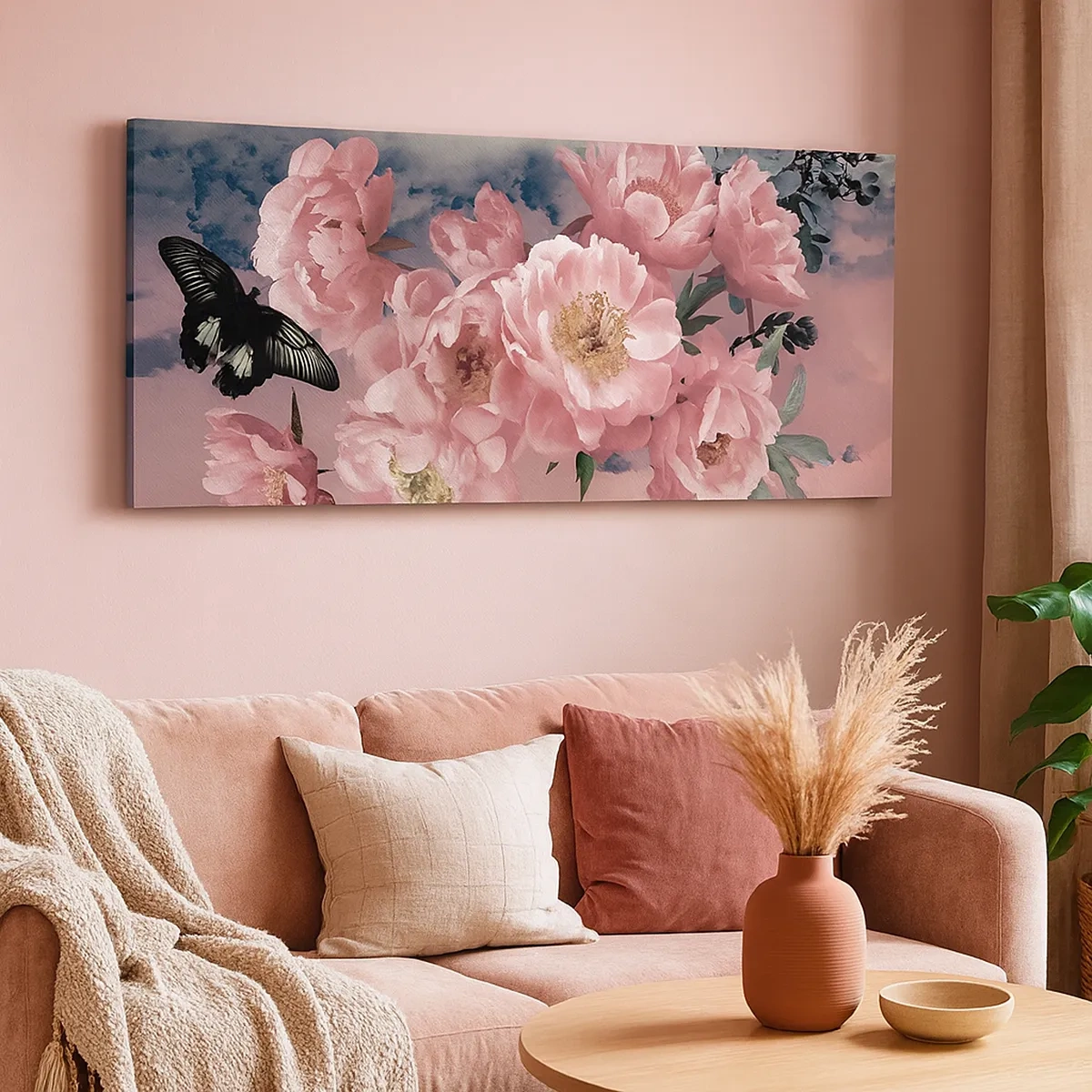 Quadro em tela - O auge do romantismo - 30x30 cm