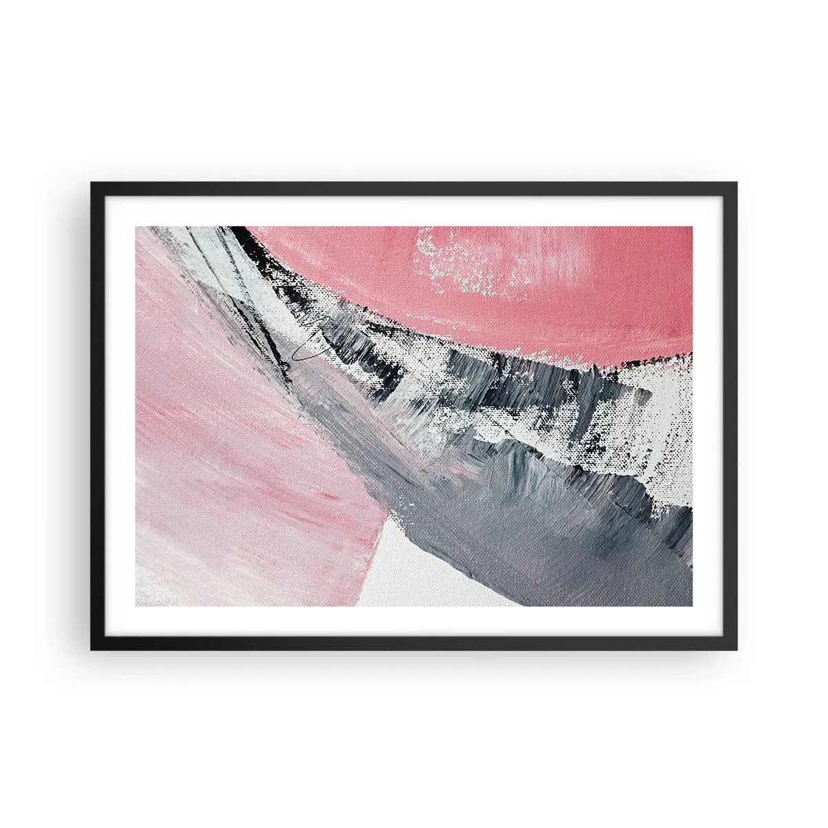 Pôster com moldura preta - Composição à medida - 70x50 cm