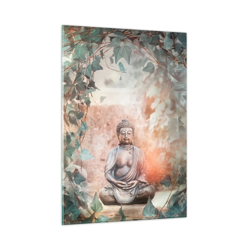 Quadro em vidro - Harmonia alegre - 50x70 cm