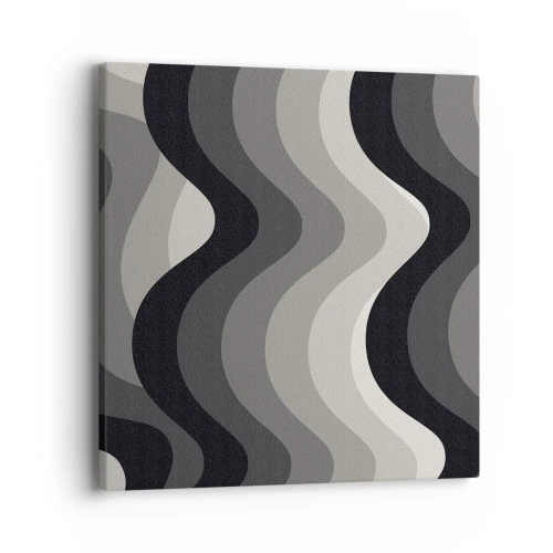 Quadro em tela - Onda após onda - 40x40 cm