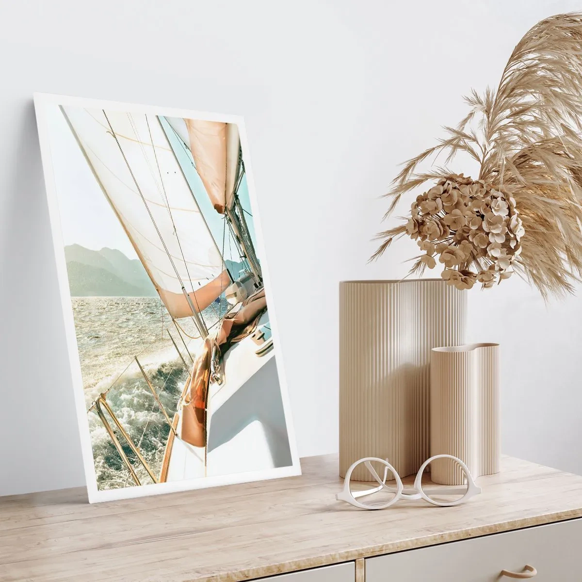 Pôster - Sob a vela - 50x70 cm