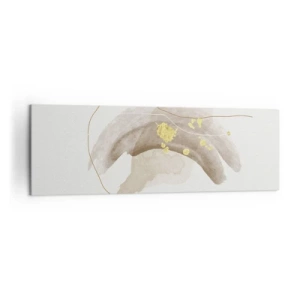 Quadro em tela - Encontrado no espaço - 160x50 cm