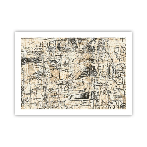 Pôster - À espera de ser decifrado - 70x50 cm