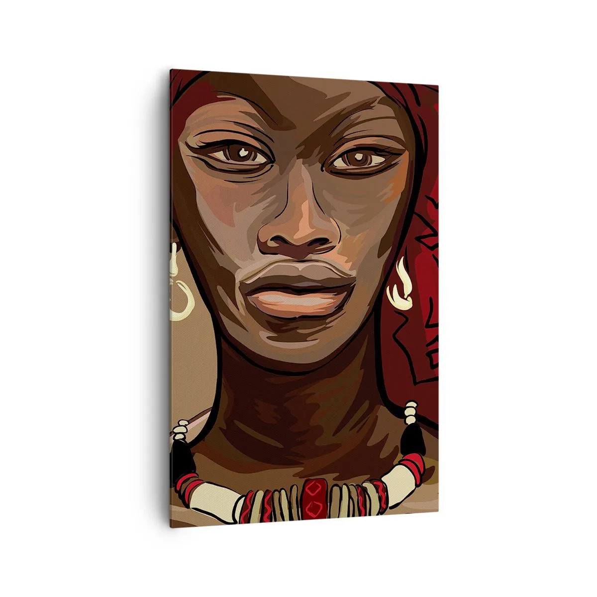 Quadro em tela - Vénus de Ébano - 80x120 cm