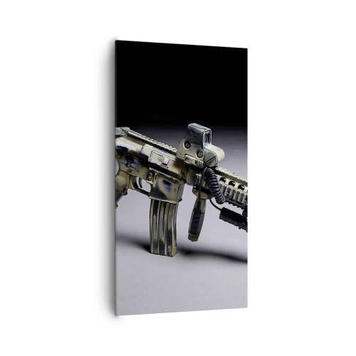 Quadro em tela - Sempre perigoso - 65x120 cm