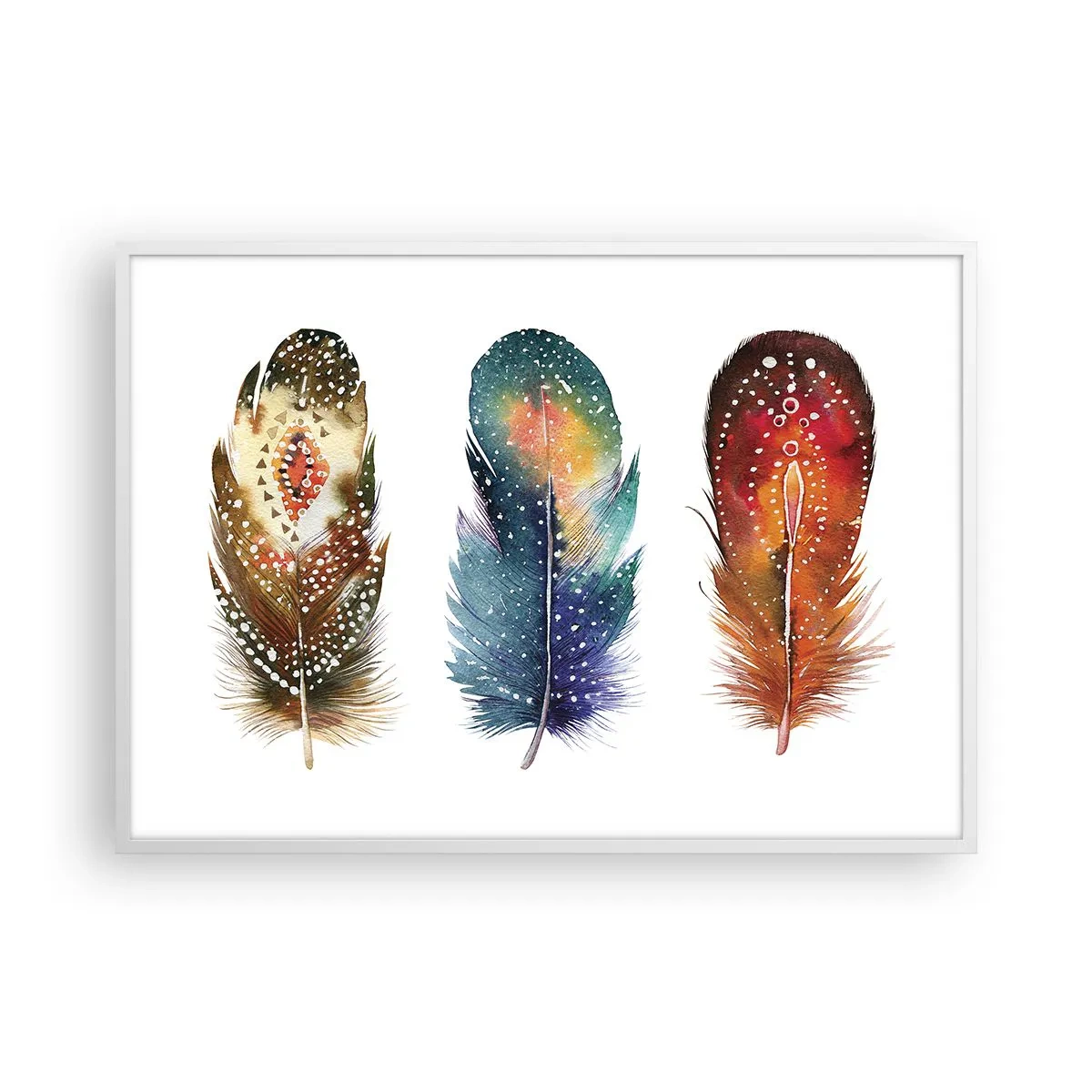 Pôster em moldura branca - Rituais, ritos, mistérios - 100x70 cm