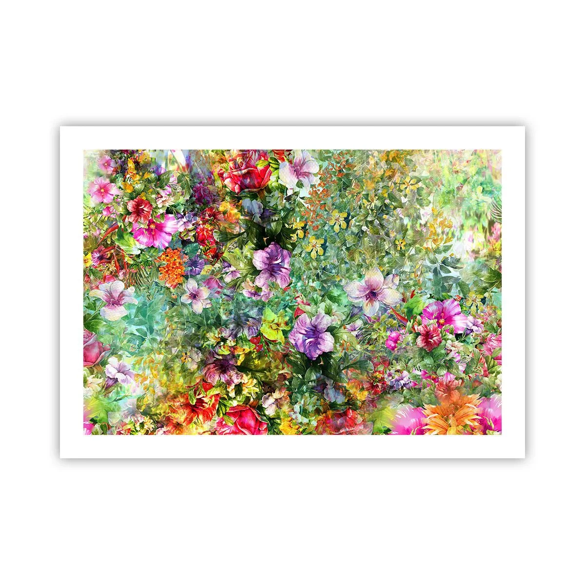 Pôster - Nas flores para a perdição - 70x50 cm