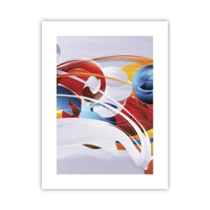 Pôster - A dança dos elementos da natureza - 30x40 cm