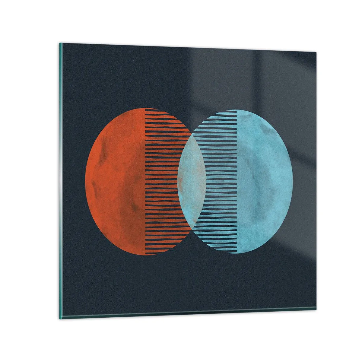 Quadro em vidro - Fantasia astronómica - 70x70 cm