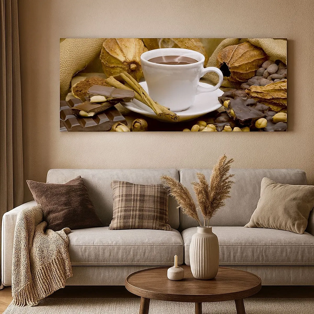 Quadro em tela - Para os que procuram emoções - 100x40 cm