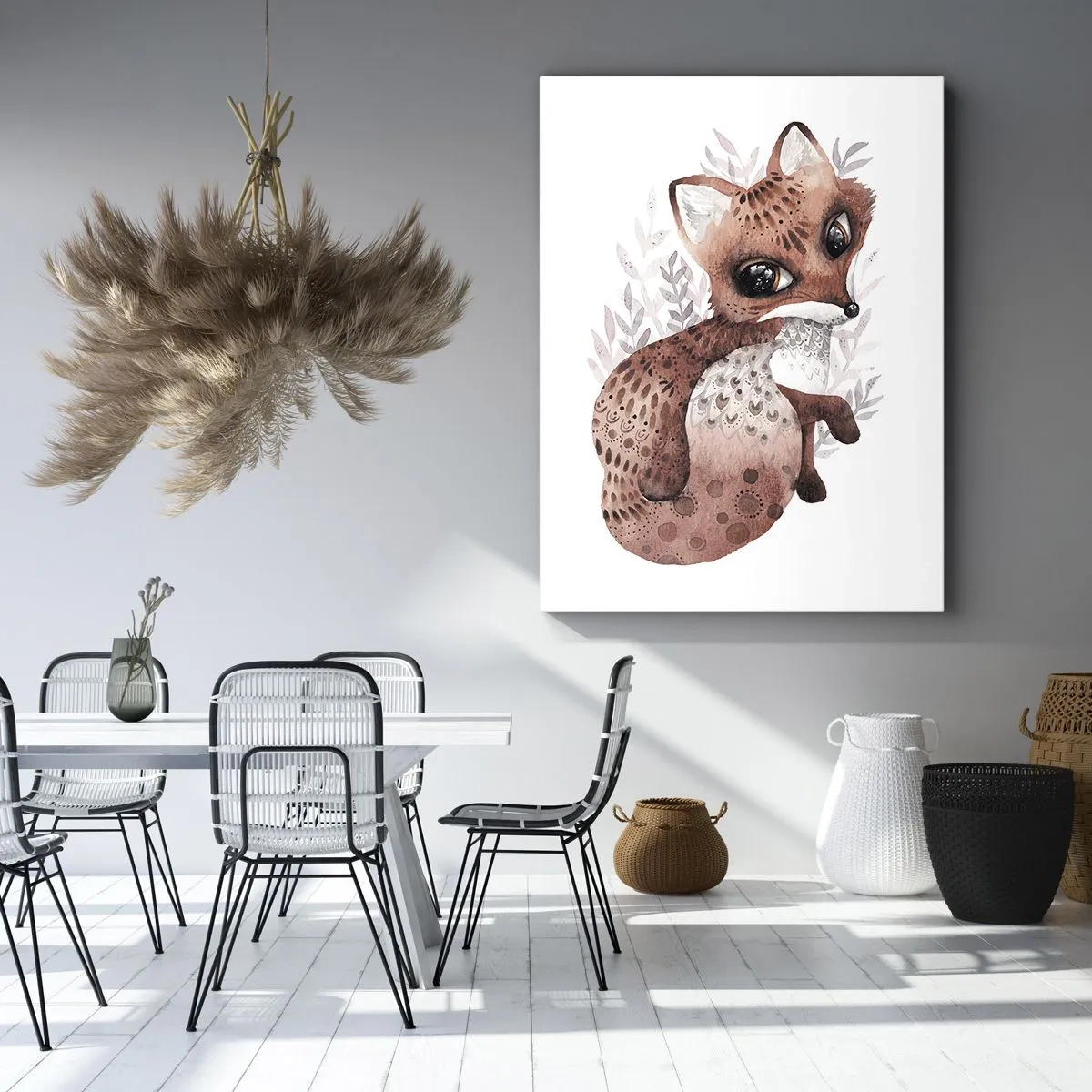 Quadro em tela - Como não amar - 55x100 cm