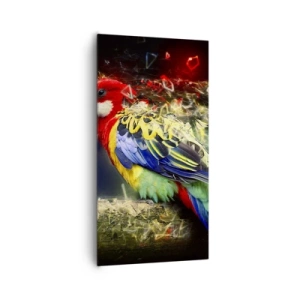 Quadro em tela - O mensageiro do Brilho - 65x120 cm