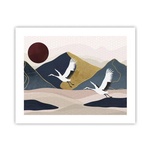 Pôster - E o dia acaba novamente - 50x40 cm