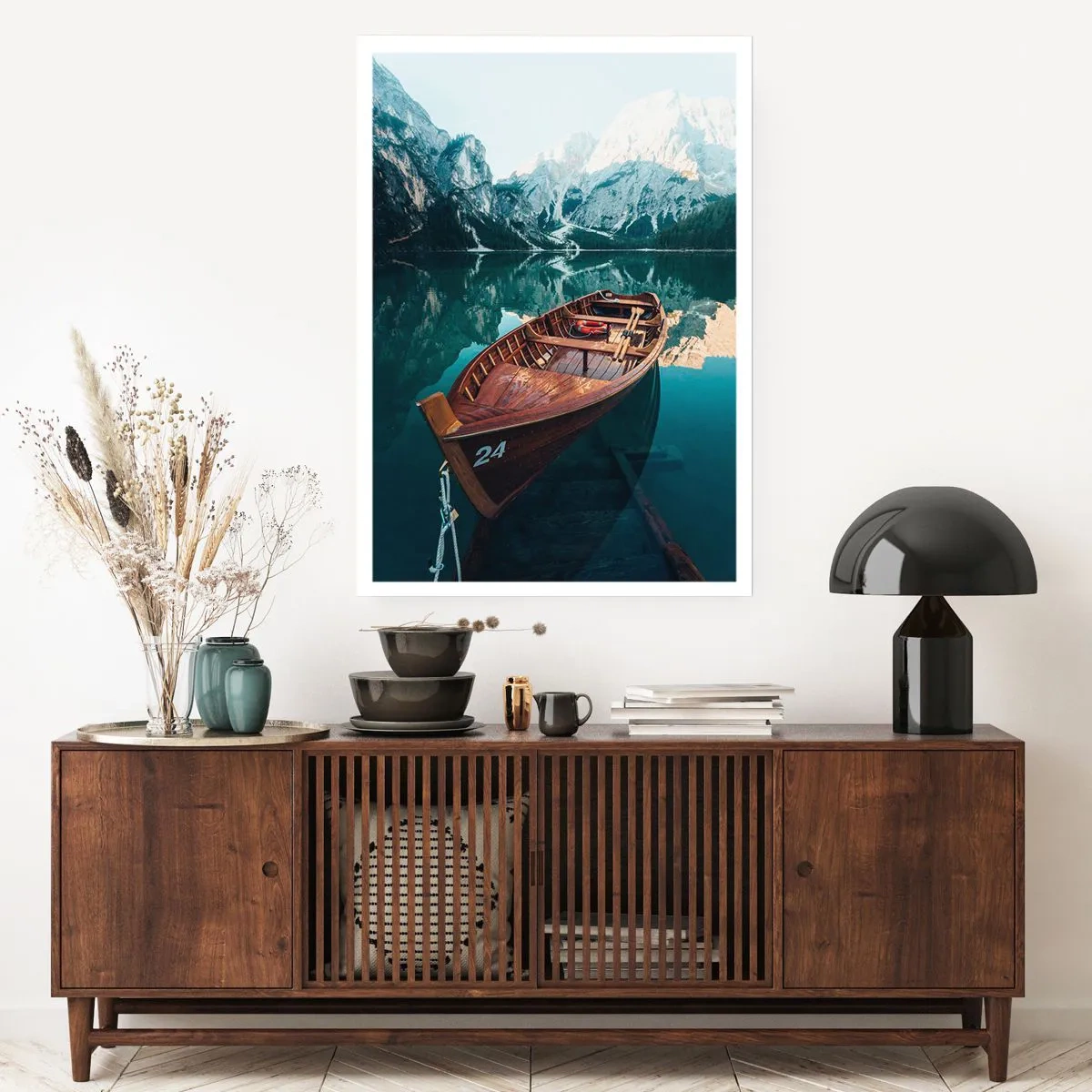 Pôster - Como em vidro pintado - 70x100 cm