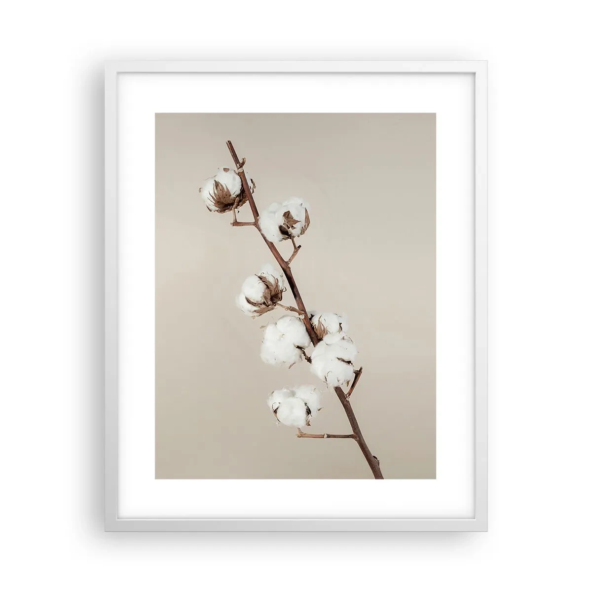 Pôster em moldura branca - Na fonte da suavidade - 40x50 cm