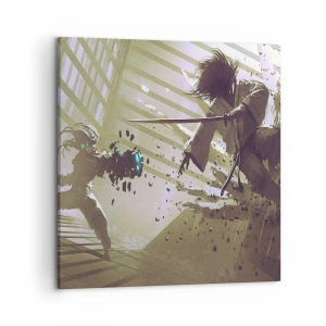 Quadro em tela - Você também pode ser um samurai - 50x50 cm