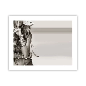 Pôster - Como uma menina - 50x40 cm