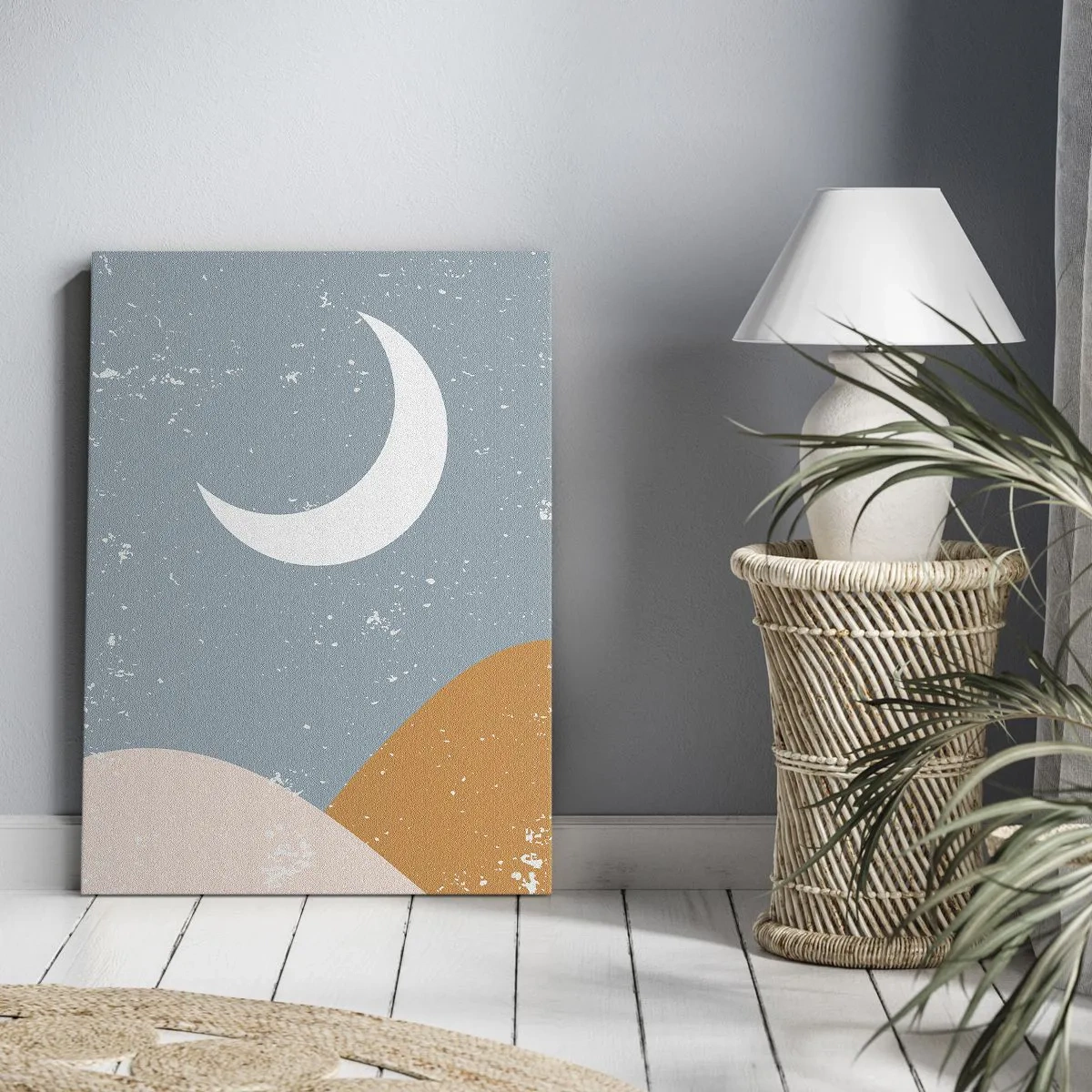 Quadro em tela - Milagre de muitas noites - 65x120 cm