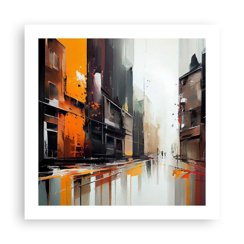 Pôster - Dia chuvoso - 50x50 cm