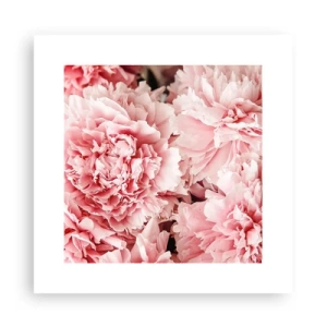 Pôster - Sonho rosa - 30x30 cm