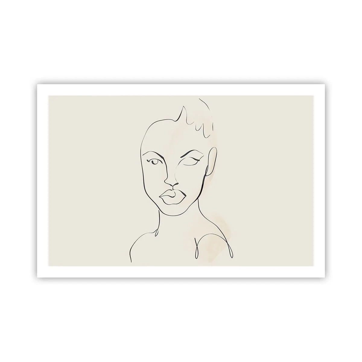 Pôster - Esboço da sensualidade - 91x61 cm