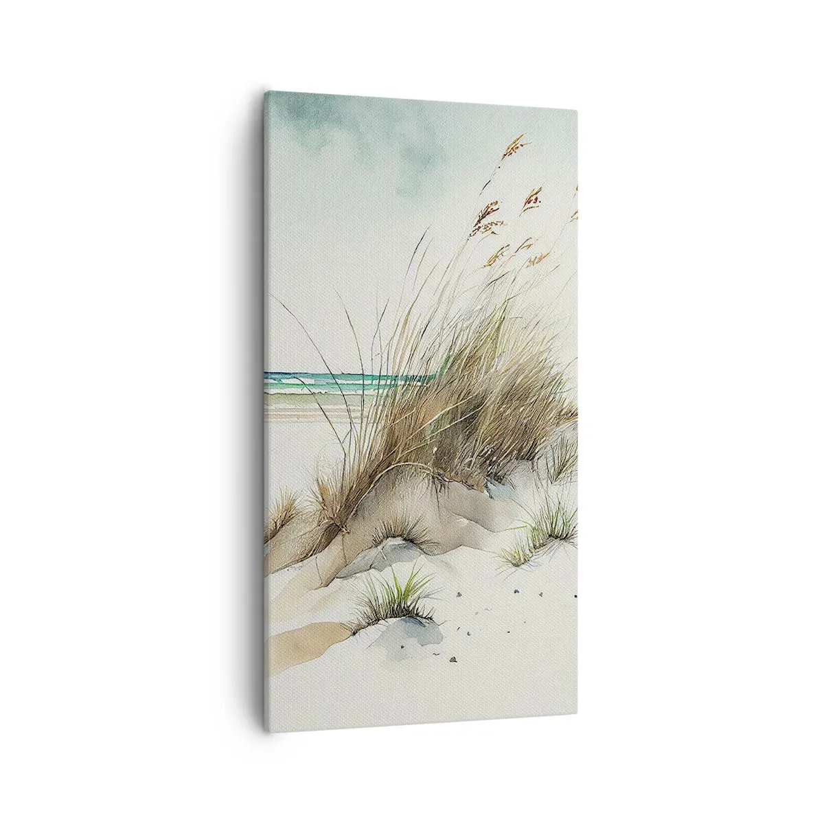 Quadro em tela - Coberto de areia - 55x100 cm