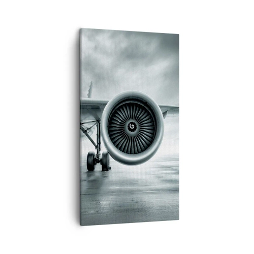 Quadro em tela - Há poder! - 45x80 cm