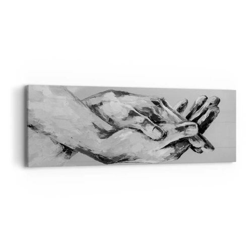 Quadro em tela - Início... - 90x30 cm