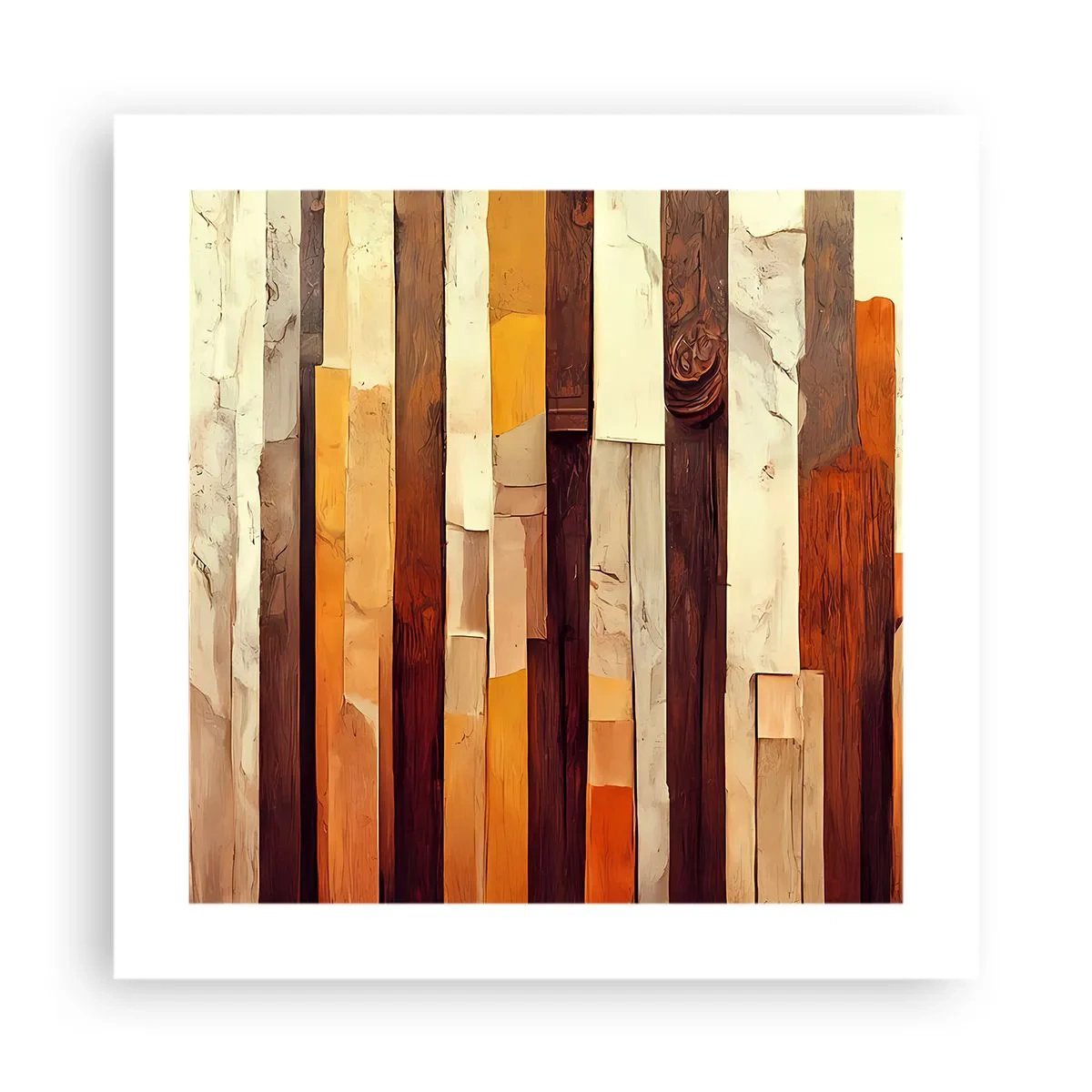 Pôster - Hino das árvores da floresta - 40x40 cm