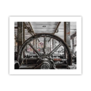 Pôster - A vida secreta da fábrica - 50x40 cm