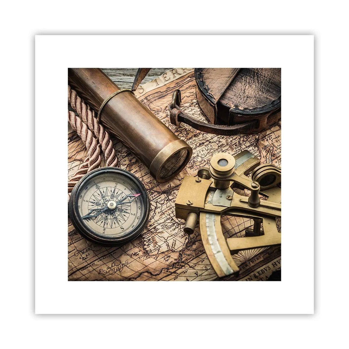 Pôster - Definir um rumo - 30x30 cm