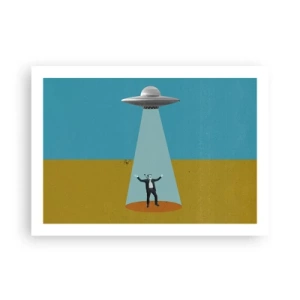 Pôster - Encontro próximo - 70x50 cm