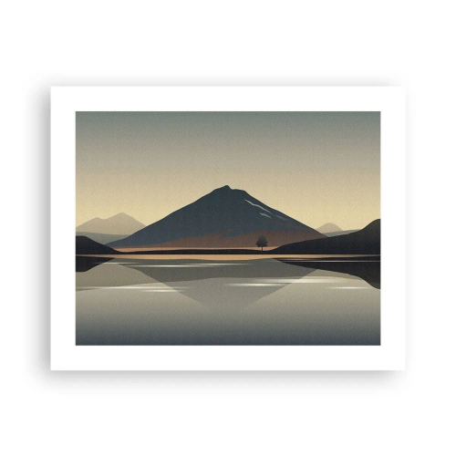 Pôster - Reflexo de espelho - 50x40 cm