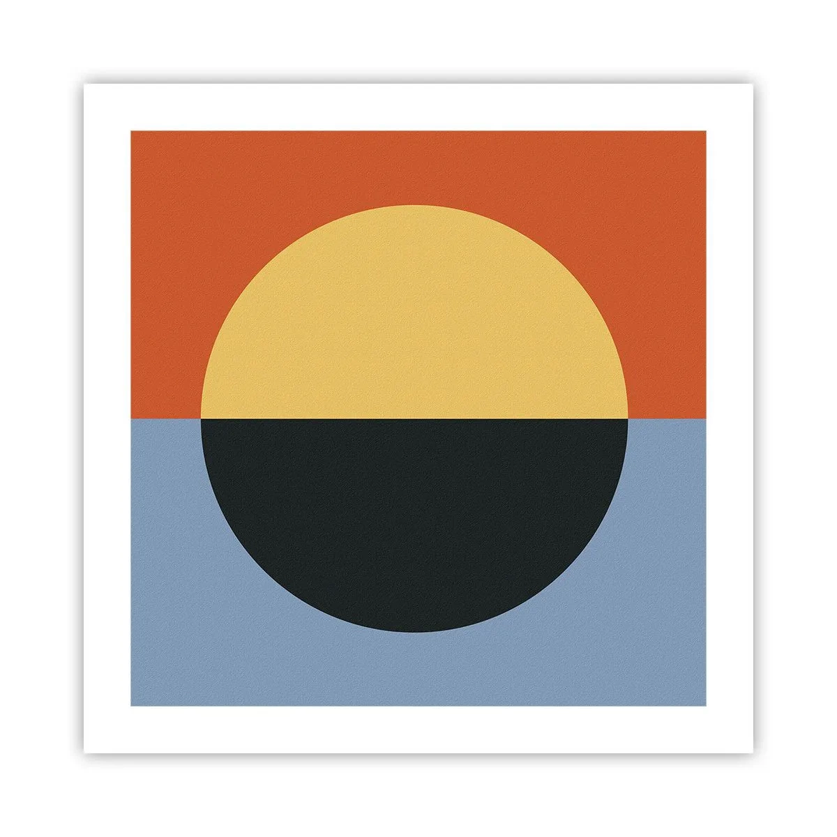 Pôster - Composição do calor e do frio - 50x50 cm