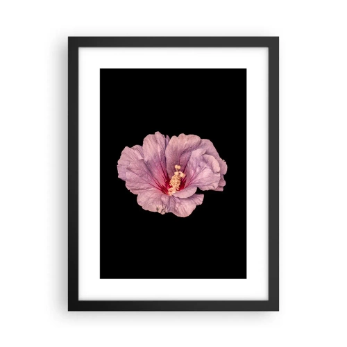 Pôster com moldura preta - Direto para o coração - 30x40 cm