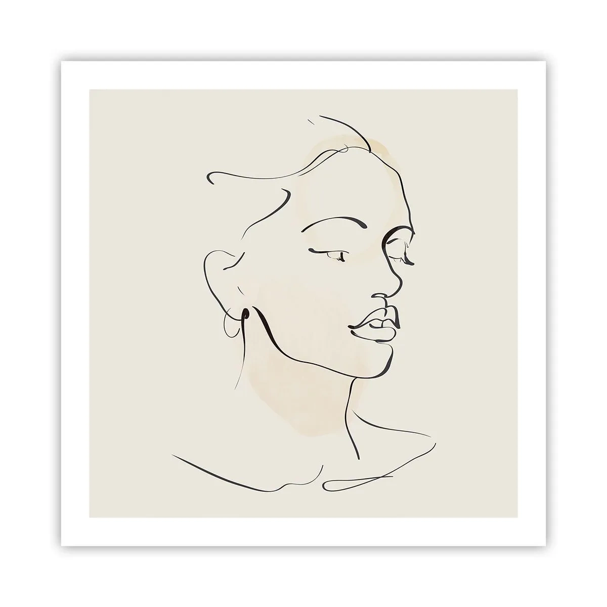 Pôster - Uma certa linha - 60x60 cm