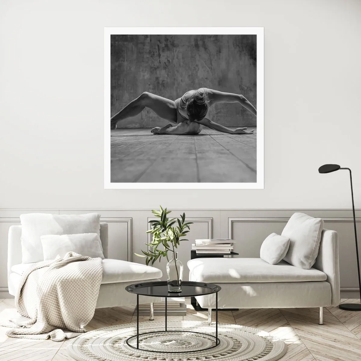 Pôster - Simetria encontrada - 50x50 cm