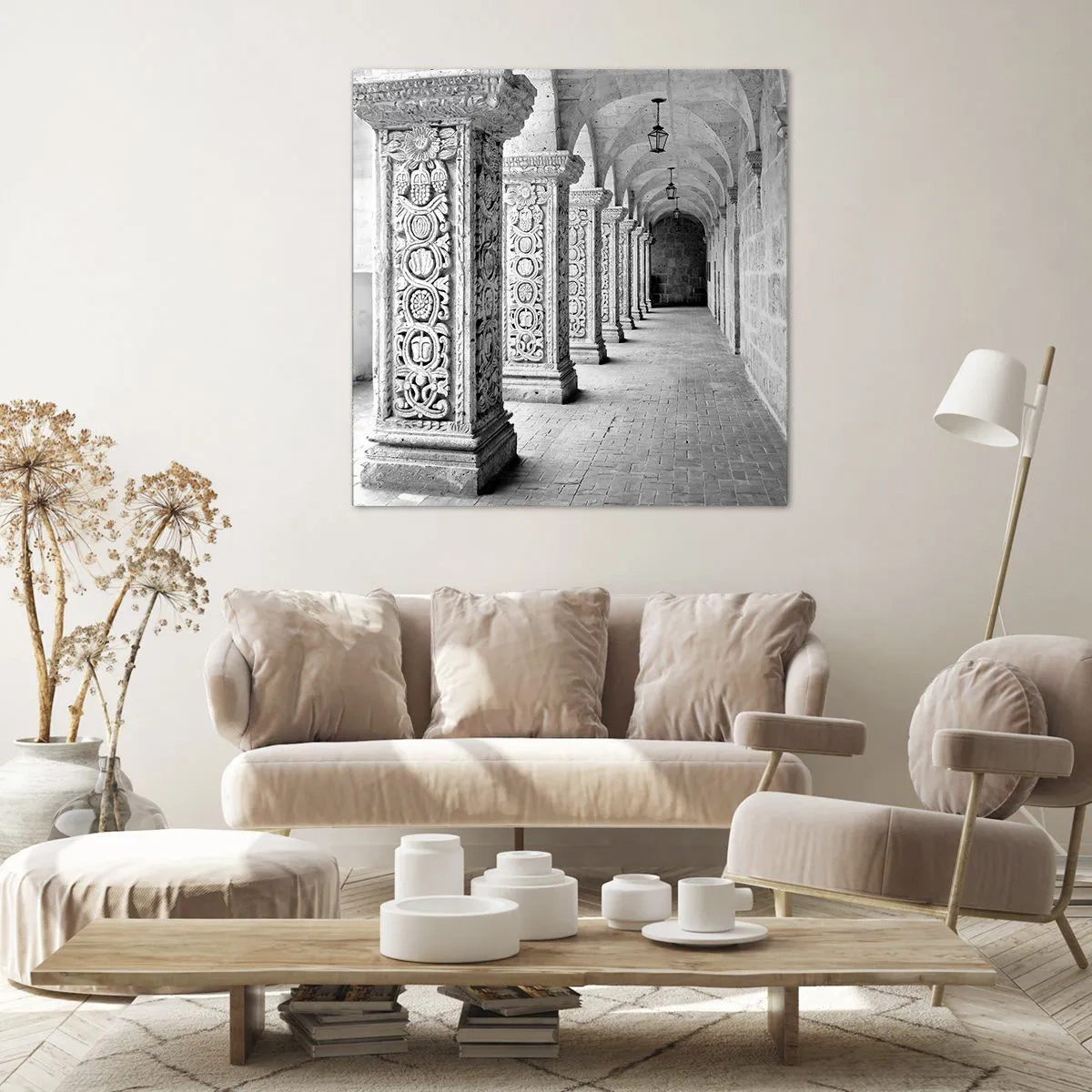 Quadro em tela - E para onde...? - 60x60 cm