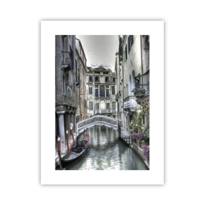 Pôster - Há séculos em devaneio silencioso - 30x40 cm