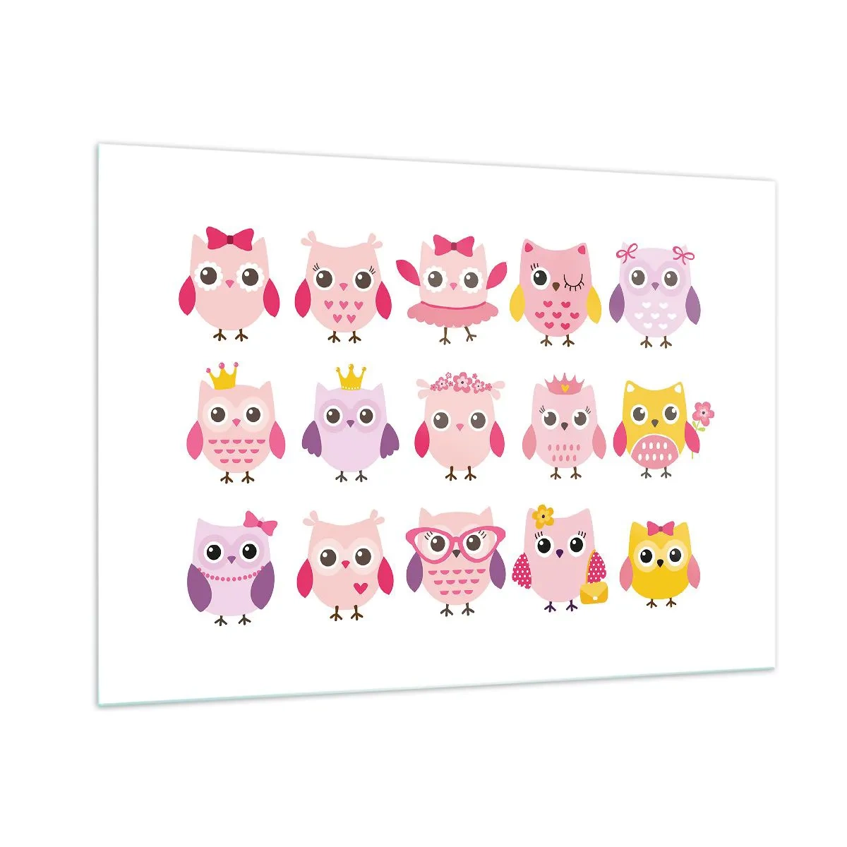 Quadro em vidro - Um mais doce que o outro - 100x70 cm