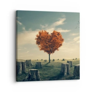 Quadro em tela - Ainda há esperança - 30x30 cm
