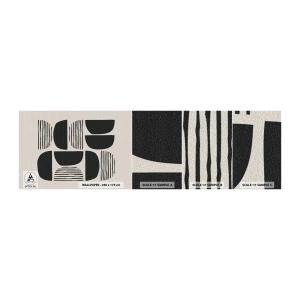 Amostra de papel de parede autocolante Deluxe Sticker - Ofertas indiferentes - Boho, Pedaço, Minimalismo - 100x30 cm