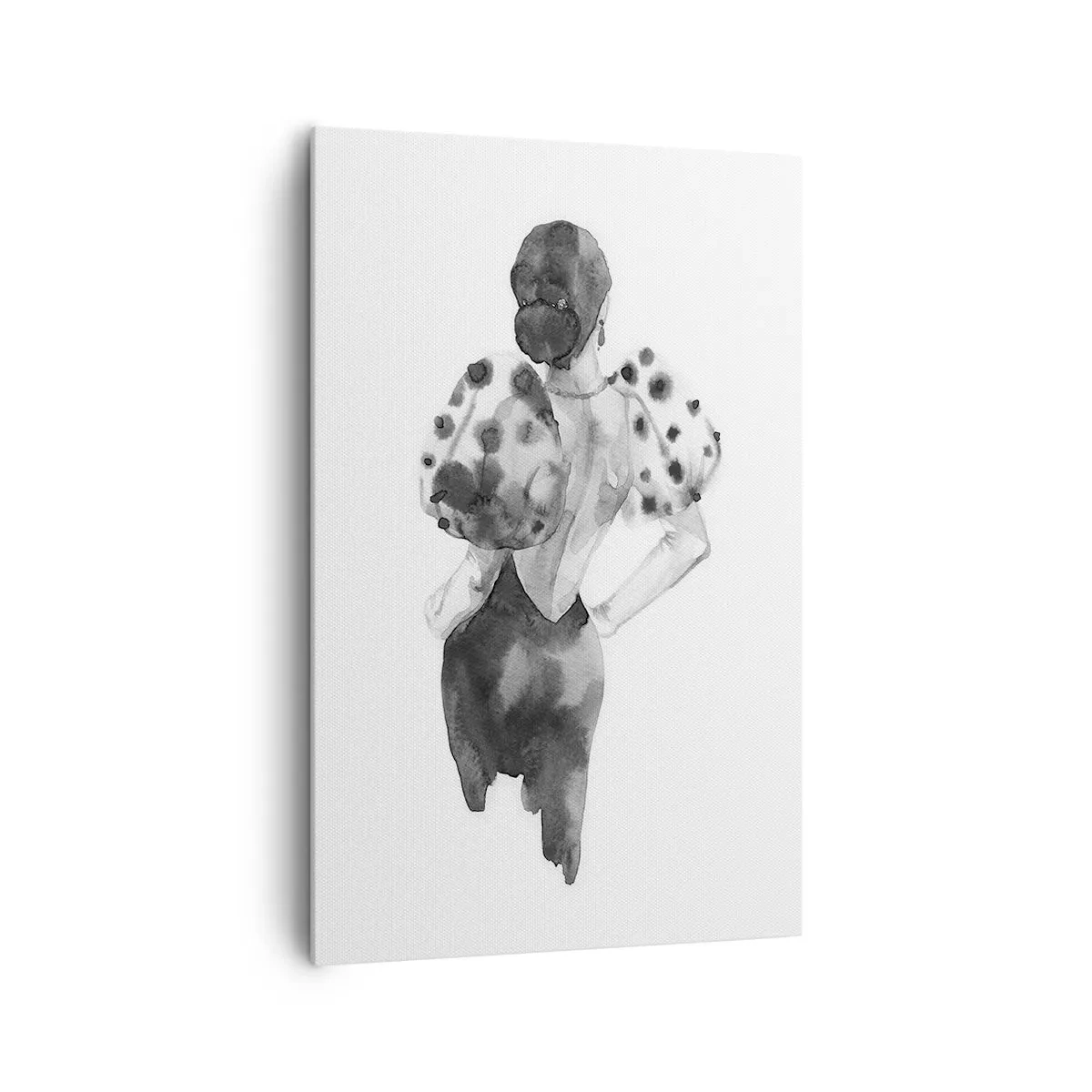 Quadro em tela - Ela passou por aqui - 80x120 cm