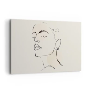 Quadro em tela - Olhar orgulhoso - 120x80 cm