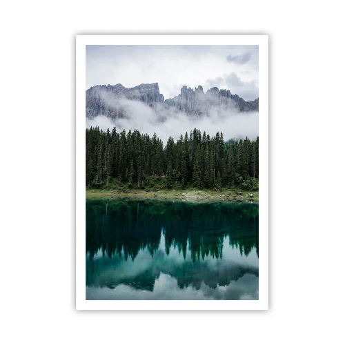 Pôster - Calma, silêncio, não vamos acordar a água... - 70x100 cm