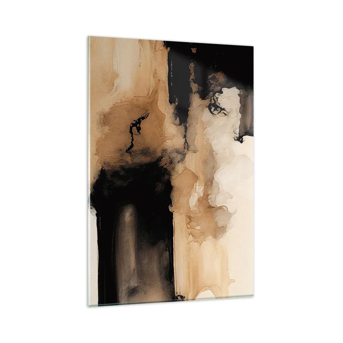 Quadro em vidro - Abstração intrigante - 80x120 cm