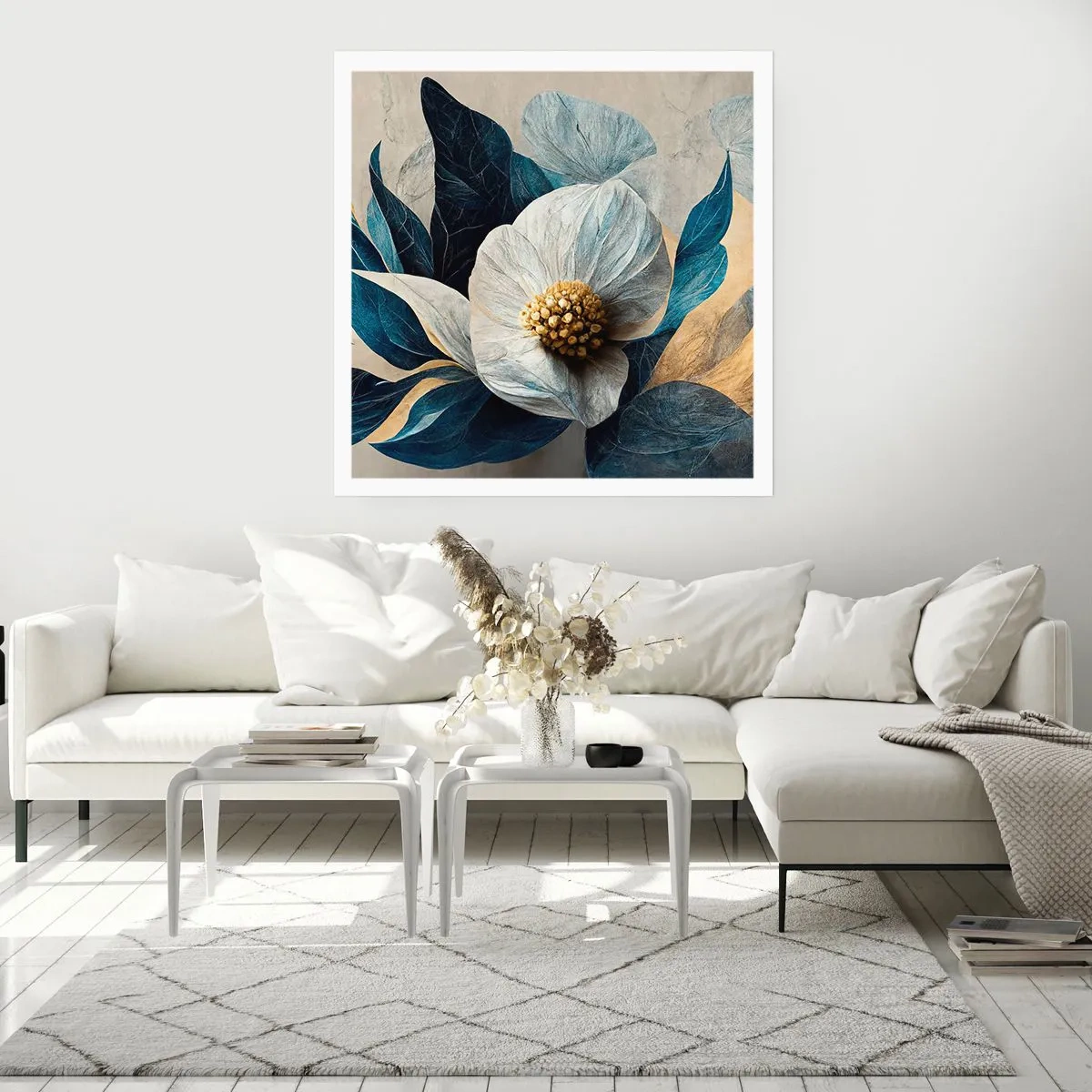 Pôster - Tem um coração de ouro - 60x60 cm