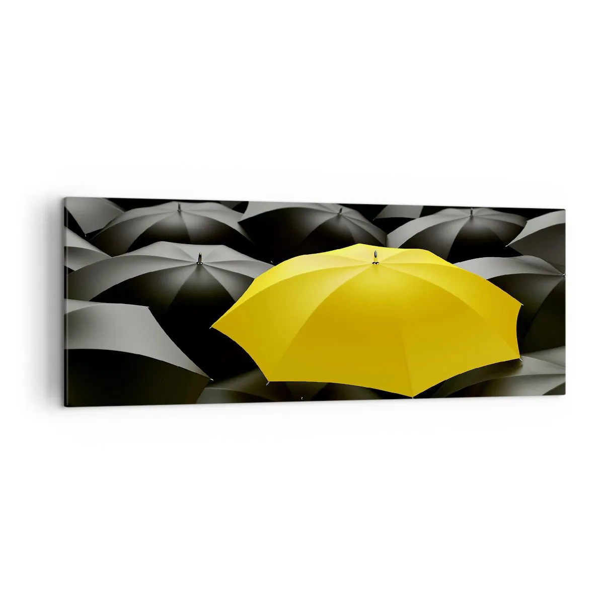 Quadro em tela - Adeus à tristeza - 140x50 cm