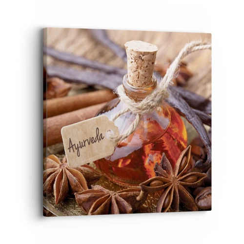 Quadro em tela - Rumo à unidade do corpo e do espírito - 30x30 cm